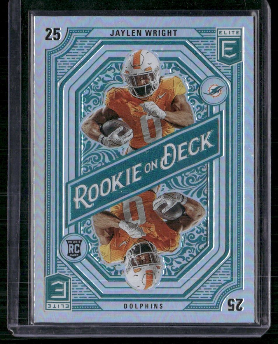 2024 Donruss Elite #10 Jaylen Wright Rookie On Deck