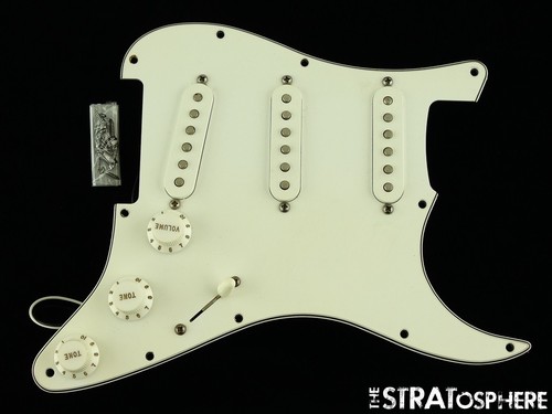 USED Fender MIM Standard Strat LOADED PICKGUARD Guitar Parts