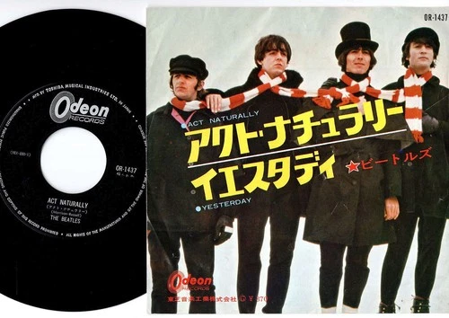 The Beatles - Act Naturally / Yesterday | 7" Japan OR-1437