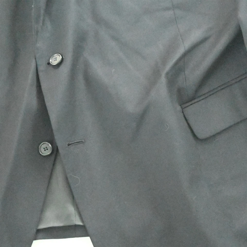 Petrocelli 54L темно-синий 100% шерсти мужской блейзер костюм куртка спортивное пальто - Изображение 3 из 4