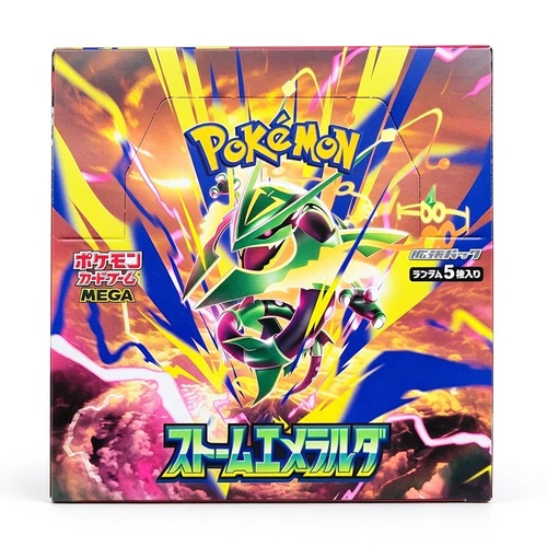 Pokemon TCG Storm Emeralda Mega Booster Box Japanese Mega M6 Booster Box - product listing photo