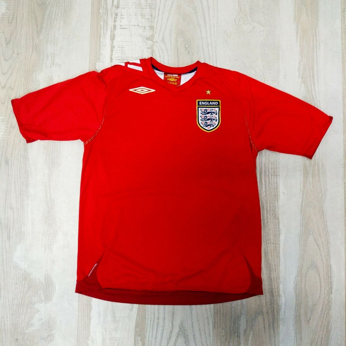 ENGLAND NATIONAL TEAM 2006 2008 AWAY FOOTBALL SHIRT JERSEY ENGLAND NATIONAL TEAM 2006 2008 AWAY FOOTBALL SHIRT JERSEY