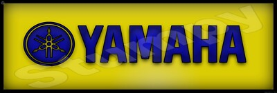 #ad Yamaha Metal Sign 6quot; x 18quot; or 8quot; x 24quot; $20.75
