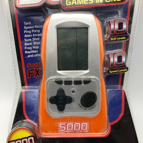 NOS 2008 Pocket Arcade 5000 Games In One Orange Westminster Sealed Pkg New F3 - Picture 4 of 12