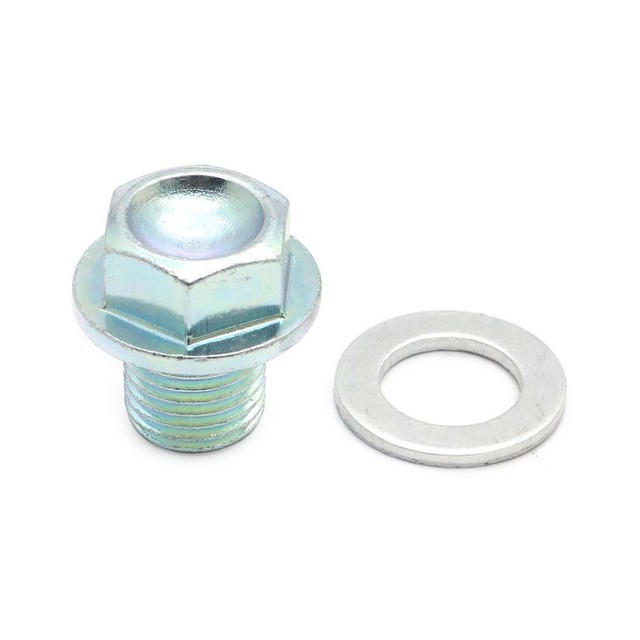 Fits Mitsubishi Outlander PHEV 2018 Oil Pan Drain Plug; Engine Oil