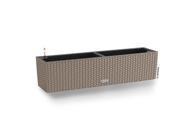 LECHUZA BALCONERA Cottage 80 Komplettset sandbraun