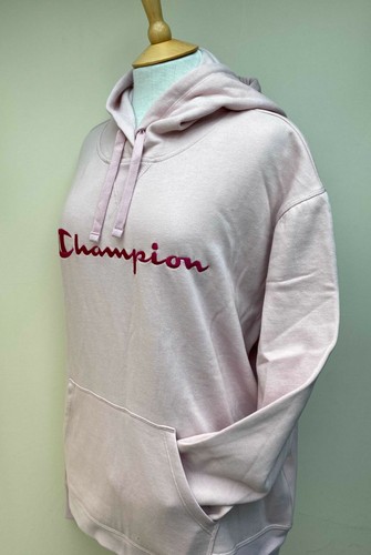 Champion Womens New Elite Hoody Fleece Pullover Hoodie Black S M L XL XXL BNWT - Picture 2 of 27