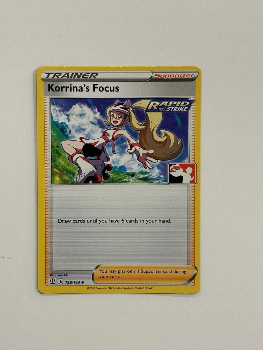 Korrina's Focus 128/163 Pokemon Prize Pack Series 1 Battle Styles