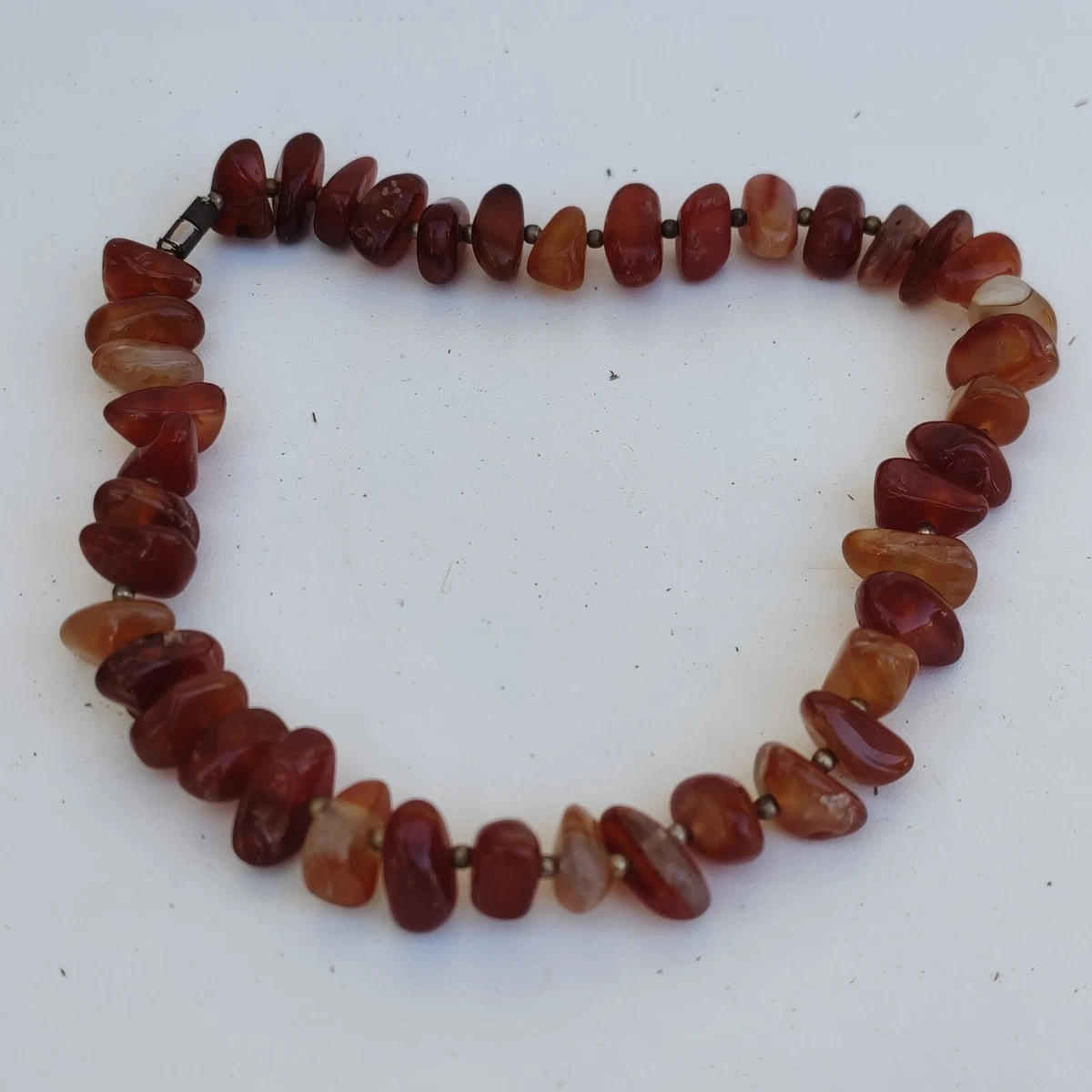 VERA COLLANA DALL'AMBRA BALTICA Grigio 50 cm