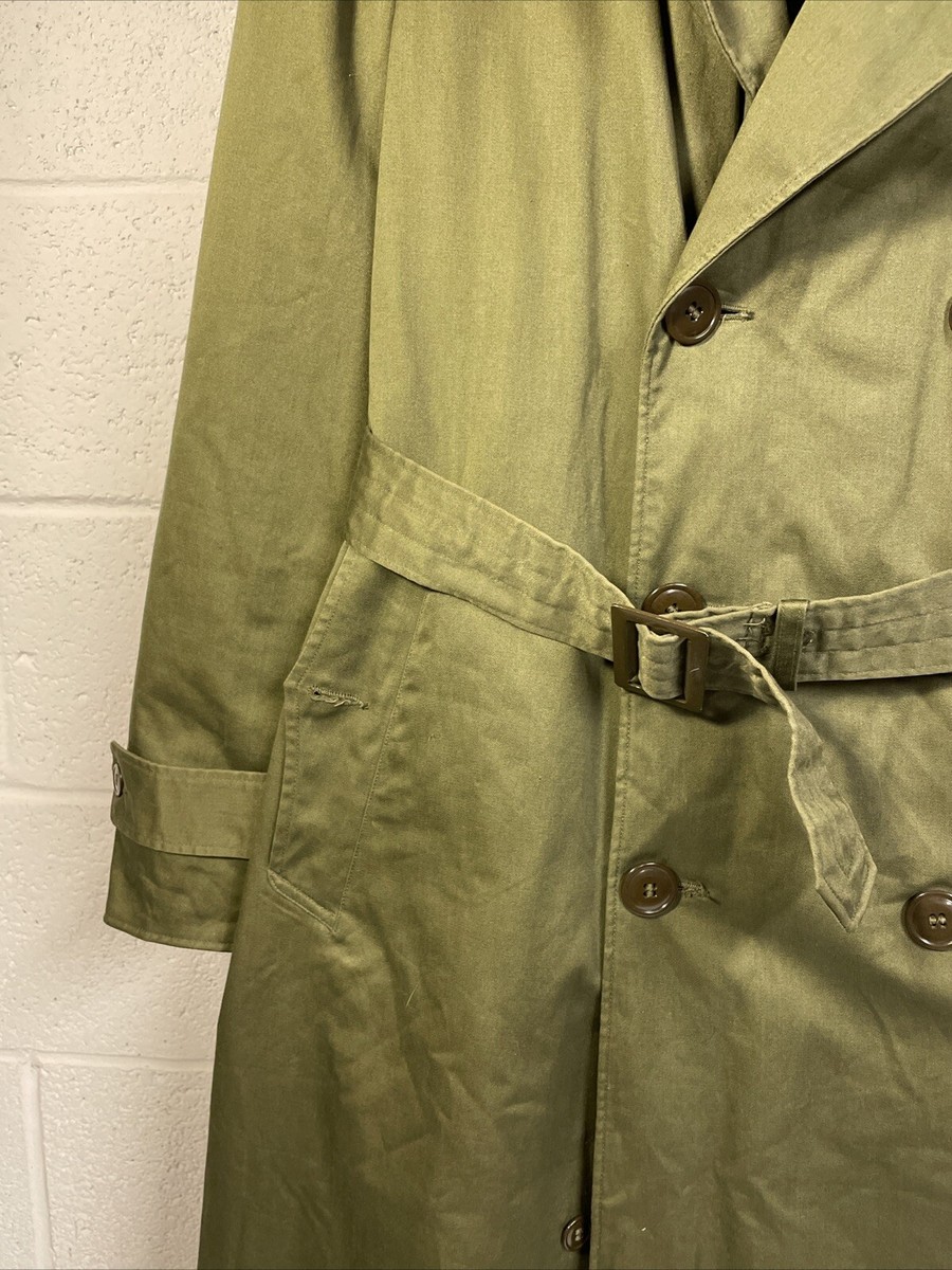 1953 Korean War US Army Winter Great Coat Lining OG-107 Overcoat