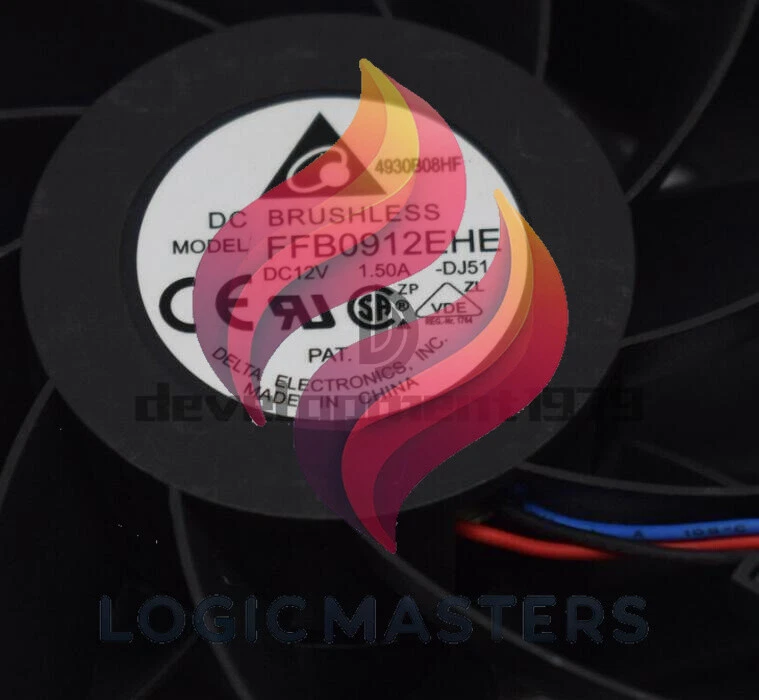 1PCS NEW Delta High Airflow Fan FFB0912EHE 92x92x38mm 92mm 9038 12V 1.5A 3wire - Image 4 of 4