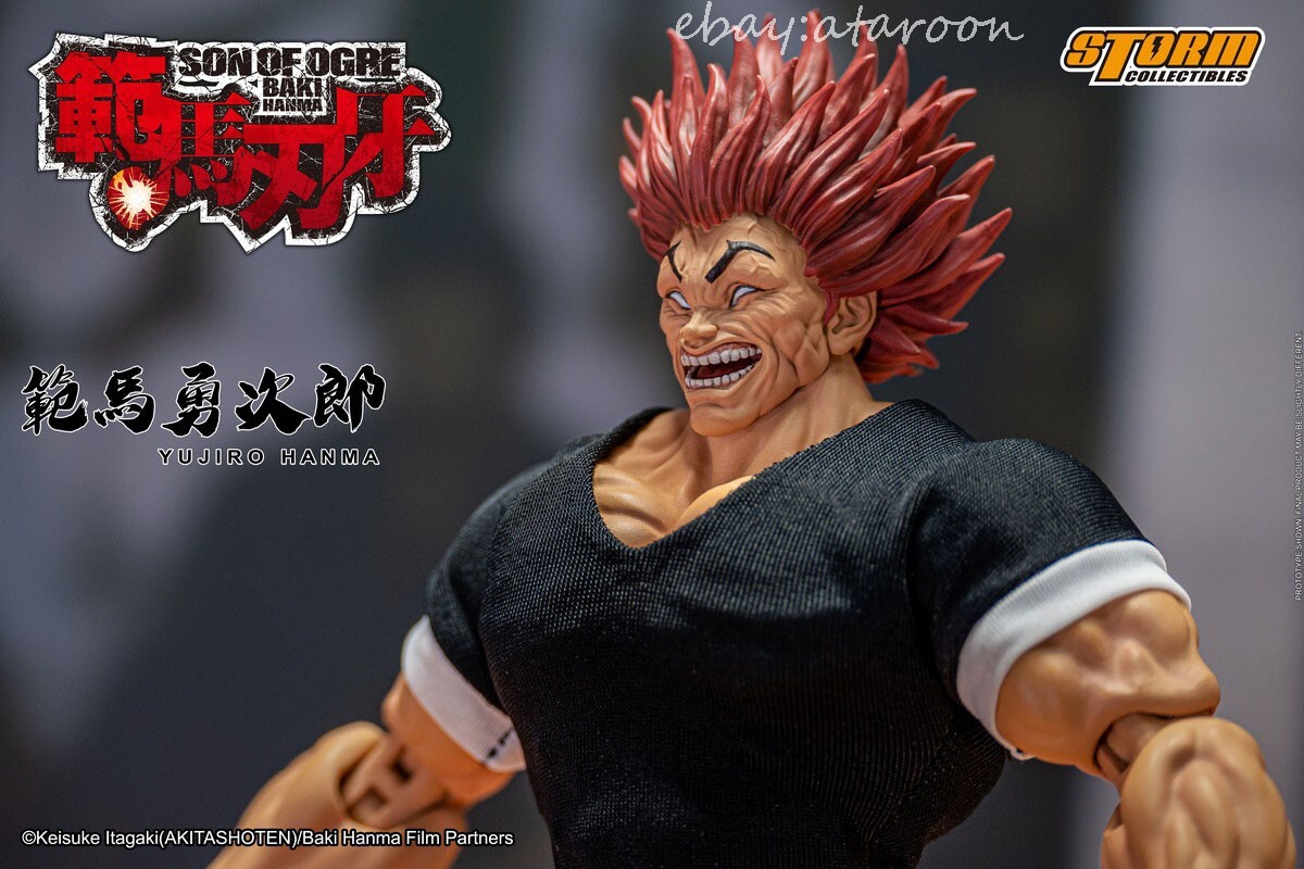 Storm Toys KIBK02E 1/12 YUJIRO HANMA 6'' Action Figure Full Storm Toys KIBK02E 1/12 YUJIRO HANMA 6'' Action Figure Full