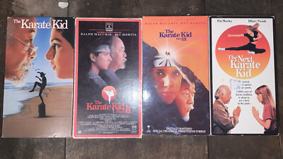 The Karate Kid VHS (Quadruple Feature) | eBay