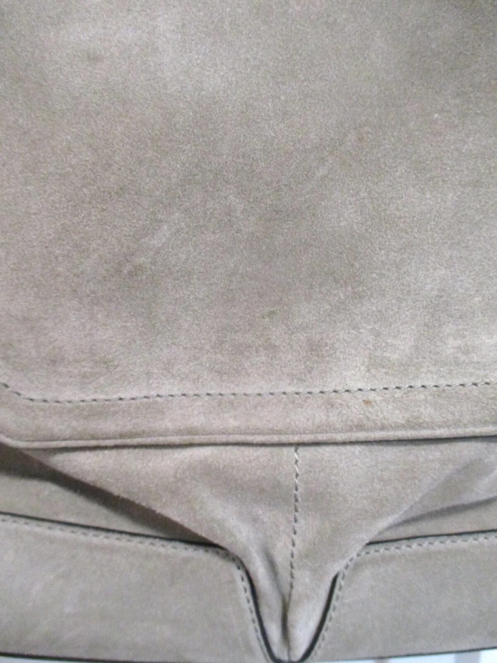 Bolso bandolera de hombro de cuero gamuza gris Rag Bone Pilot Foto 3 de 4