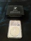 2022-S Proof Silver American Eagle NGC PF70 Ultra Cameo First Releases