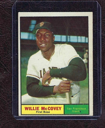 1961 Topps #517 Willie McCovey, San Francisco Giants, HOF, EX (MK)!