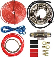 4 Gauge Car Audio Cable Kit Amplifier Install Amp RCA Subwoofer Sub Wiring 2300W