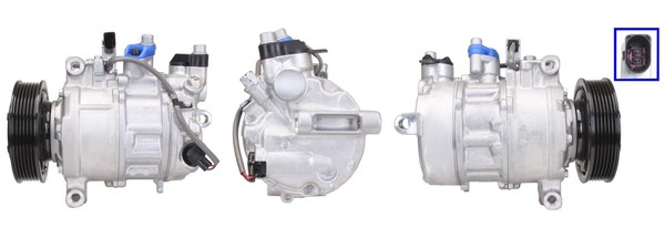 Lucas Kompressor Klimaanlage Passend FüR Audi Q5 8RB 8R A4 Allroad 8KH B8 8K5-image