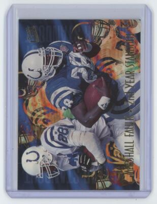 1995 Fleer Ultra Marshall Faulk . Indianapolis Colts #5