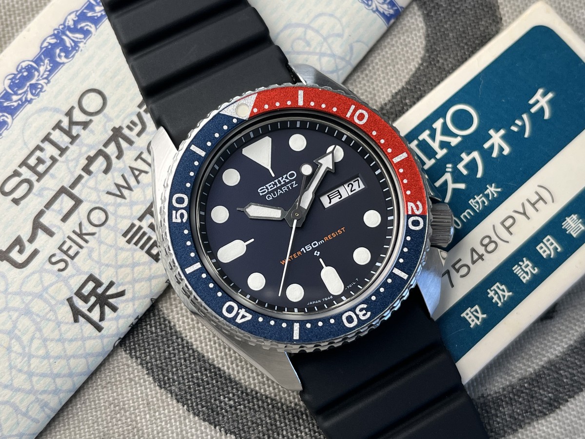 SEIKO セイコーダイバー　7548-700B ヴィンテージ A Seiko 7548-700B from June 1981 | Adventures in Amateur Watch