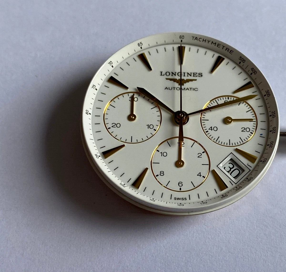 Longines Chronograph Automatic Date Movement Dial Crown L650.2