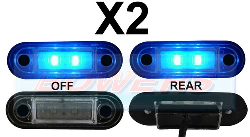 5 X 12V/24V LAMPADE MARCATORI LATERALI LED AMBRA FILO / LUCI - Foto 11