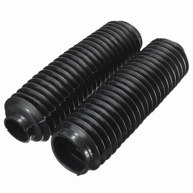 Manguera antipolvo resistente al aceite de fuelle moldeado flexible manga corrugada de goma *1 pieza
