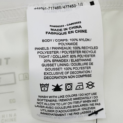 Nike Tennis Skirt Skort Womens Court Slam Active Wear Sport XL White CK8472-100 - Picture 9 of 11