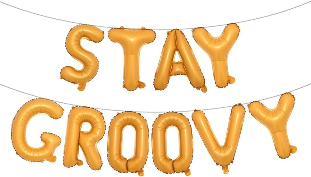 Stay Groovy Balloons for Party Decorations and Fun Events