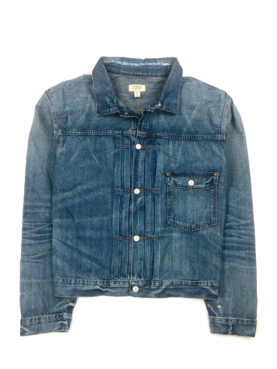 Ralph lauren blue jean jacket sale