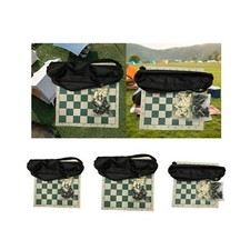Tragbares Schachspiel, Deluxe Turnierschachspiel, leichtes Reisebrett
