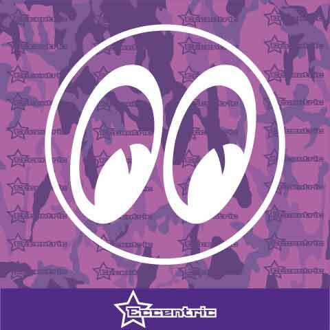 Aftermarket Mooneyes Decal Hot Rod Sticker Car Truck Window Vinyl - Bild 1 von 1