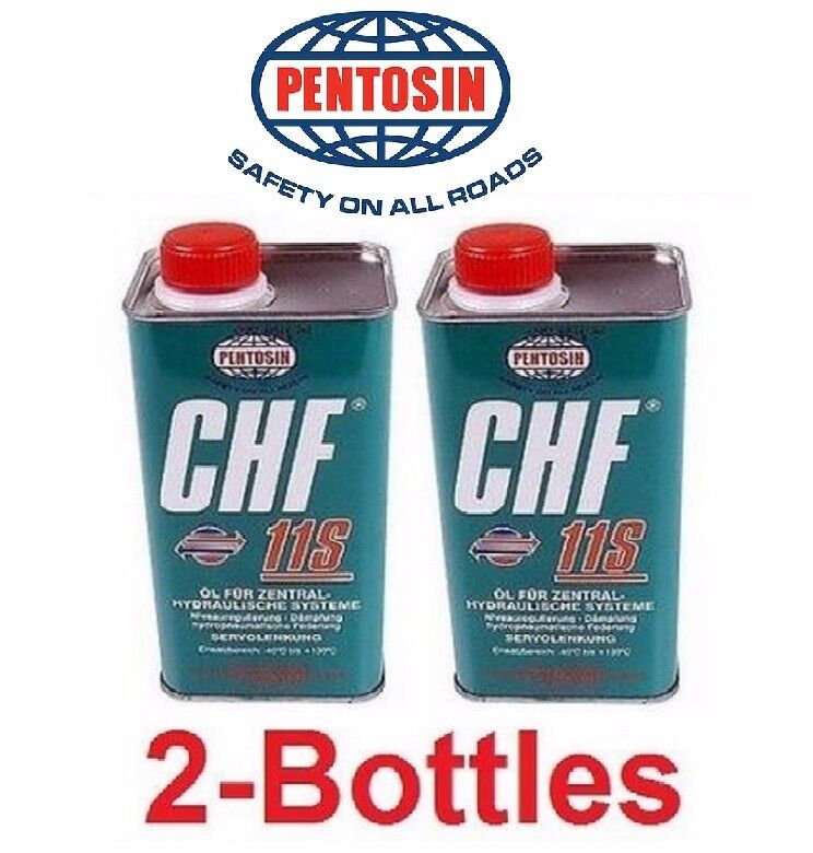 2-Pentosin CHF11S Power Steering Fluid & Convertible Top Hydraulic Pump Fluid