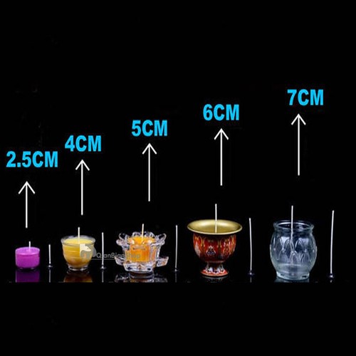 Candles Wicks Pretabbed Prewaxed Zinc Core Thread For Candle Making