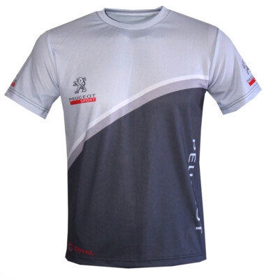 Peugeot Sport T-shirt Camiseta Maglietta Racing Tuning Travel Outdoor Men Gift