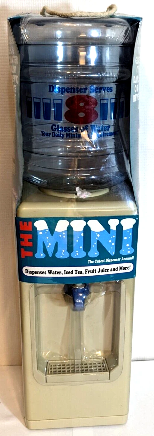 The MINI Dispenser Drink Dispenser Water Cooler 8 Glass Capacity New old Stock +