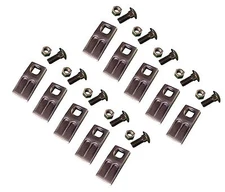 10 - Square Hole Replacement Auger Teeth w/ Hardware - SQ58-58PB , AT-5