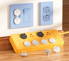 American Power Outlet Cover Protective Electrical Safety Socket Baby Safe 5pcs