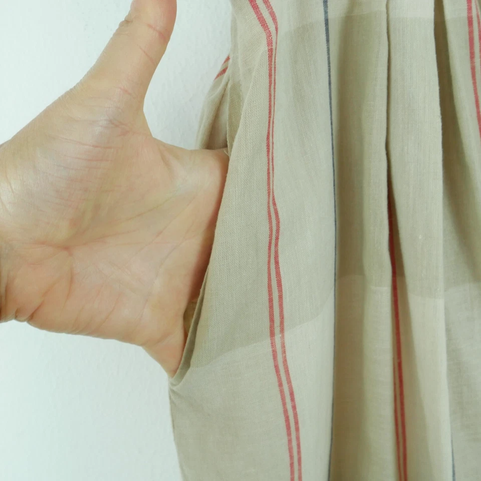 Falda De Colección 18 Cuadros Academia Dinero Antiguo Tranquila Lujo Preppy Country Club Lino Foto 3 de 4