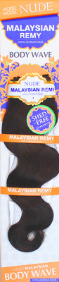 Model Model Nude Malaysian Remy 12'' #2 Dk. Brown Body Wave Hair Weave Extensions