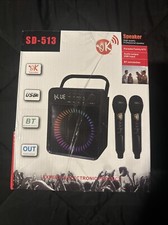 Bluetooth Karaoke Machine with Wireless Microphone - Portable Karaoke Speaker...