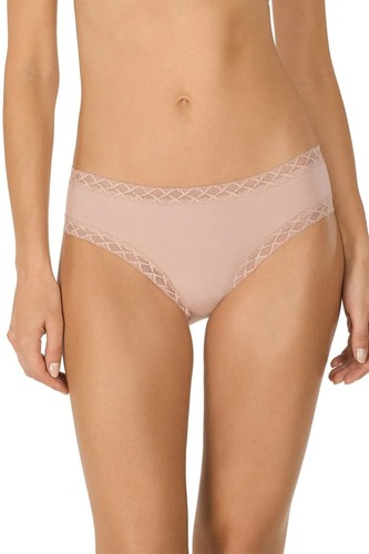 NEW NATORI Bliss Cotton Girl Briefs 3 Pairs Size S Cafe/ Rose Beige/ Blush Pink - Imagen 5 de 6
