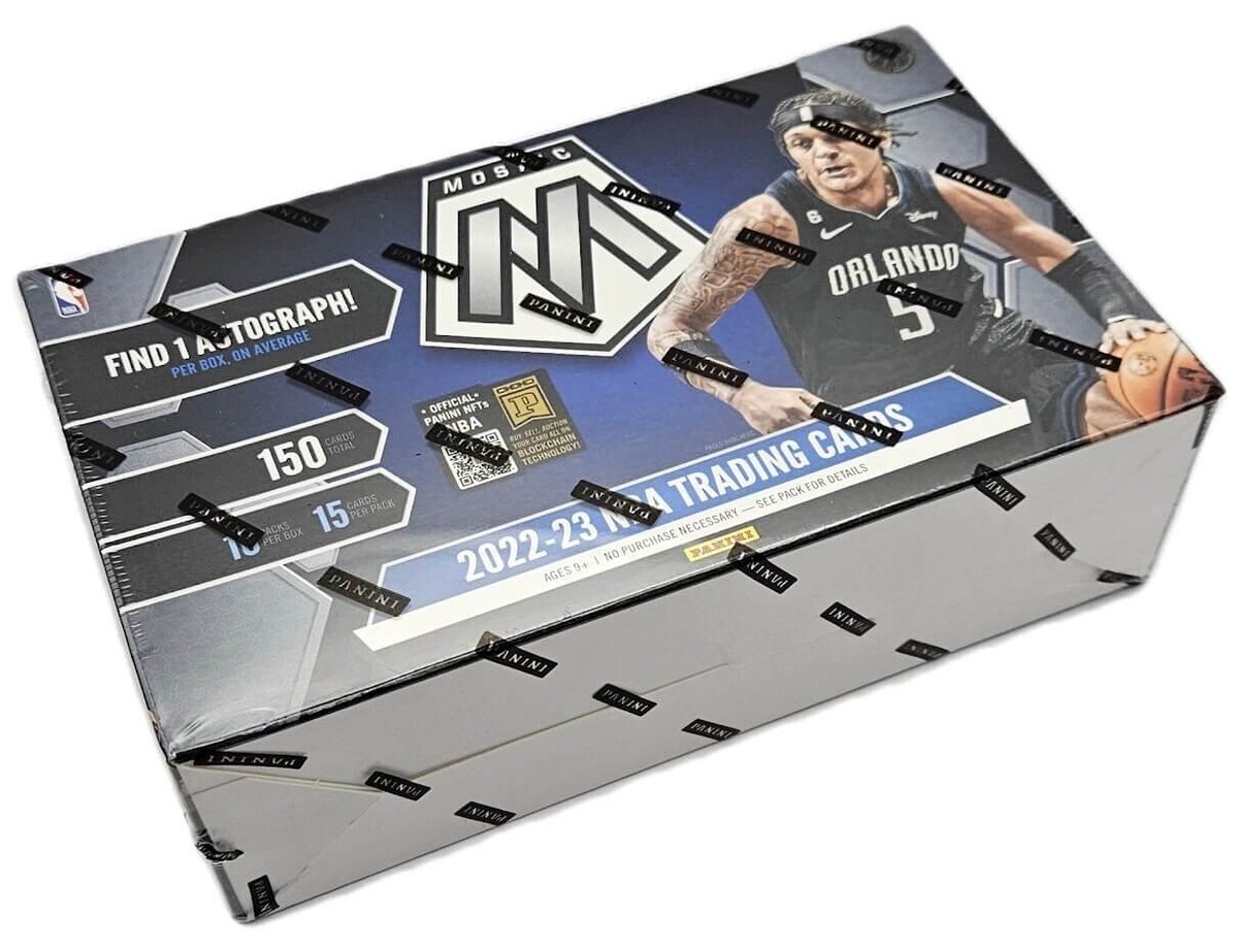 2022-23 Panini Mosaic Basketball Factory Sealed Hobby Box 10