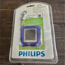 Philips 1.5" Digital Photo Keychain SPF1002P/G7 Electric Blue NIP