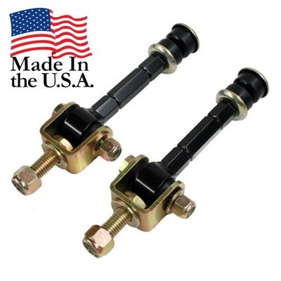 Heavy Duty RACE Sway Bar End Links Ext +1'' 2003-2009 Hummer H2 & H2 SUTs - Pair