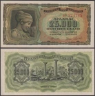 Greece, 25,000 Drachmai, 1943, VF+++, P-123