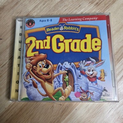 The Learning Company Reader Rabbit's 2nd Grade PC Mac CD-ROM Ages 6-8