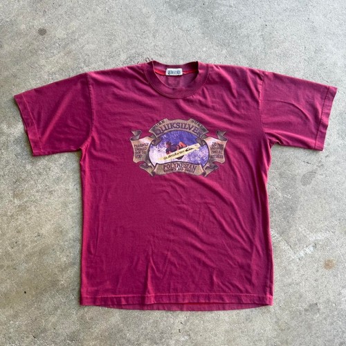 90’s Maroon Quiksilver Polynesia Surf Tee