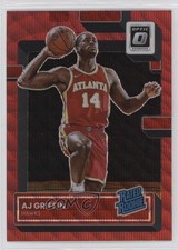 2022-23 Panini Donruss Optic Rated Rookie Red Wave Prizm AJ Griffin #204 18fx