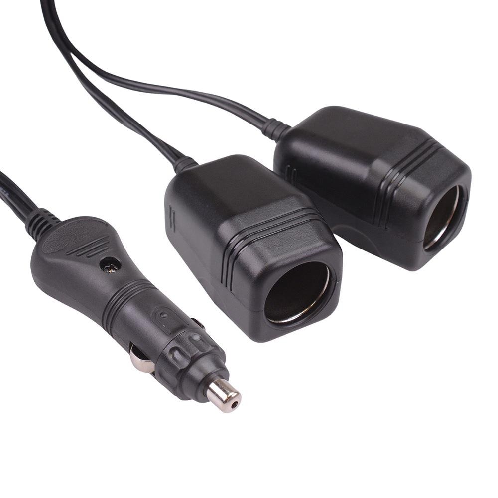 2 Way Fused Cigarette Lighter Socket Splitter 10A 12V A13-75A30A2-A7Z